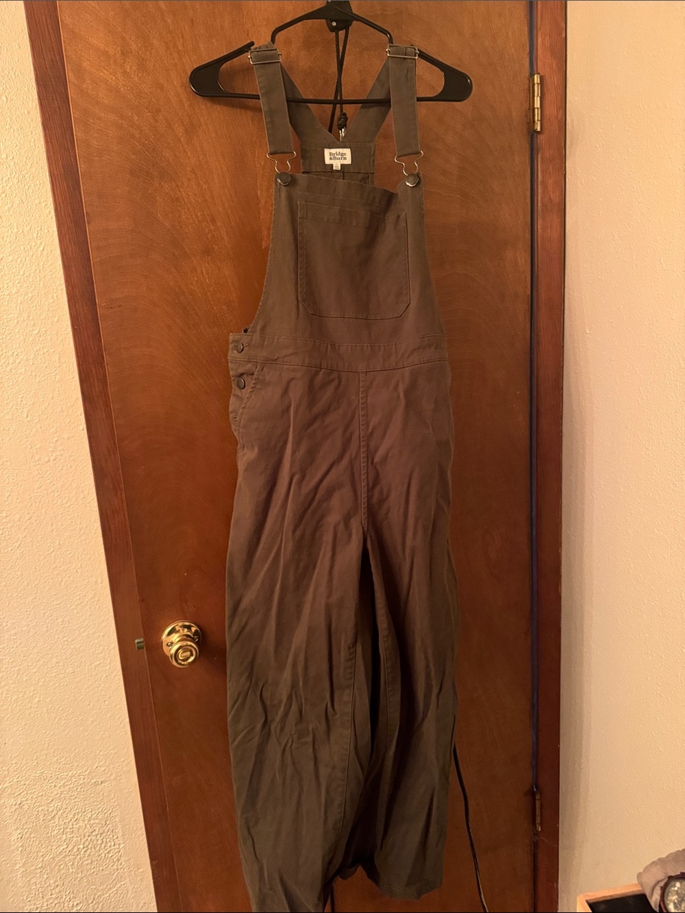 Bridge & Burn Brand Olive Green Women's Cotton Overalls